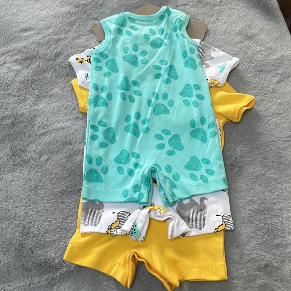 Rococo - 3 pack romper set - Picture 2 of 5